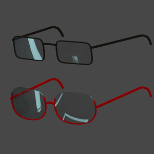 object777's frame glasses | フレーム付き眼鏡