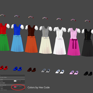 object777's dirndl dress | ディルンドルドレス 缩略图 2