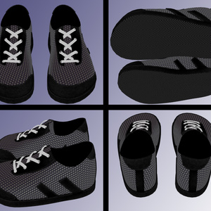 Hexagon Pattern Shoes 缩略图 2
