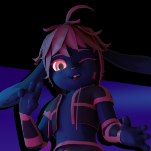 [BlueGuaShop] -3Dモデル-クロ-Kuro-The Not So Grey Bunny