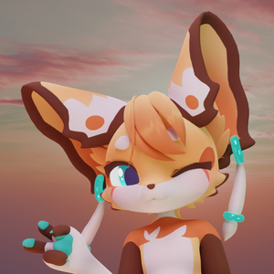 [BlueGuaShop] -3Dモデル-Parch-Can hear real real far~