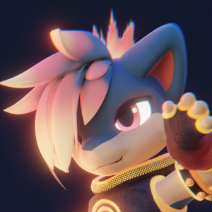 [BlueGuaSpecial] -3Dモデル-Quli-Little firely creature~