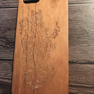 木製iPhoneケース6,6s/藤原妹紅2