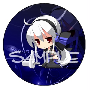 【ボカロ】デカ缶バッチ　弱音ハク　76ミリ