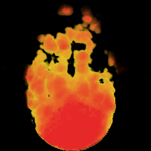 フラットフレームシェーダ(2D)/Flat flame shader