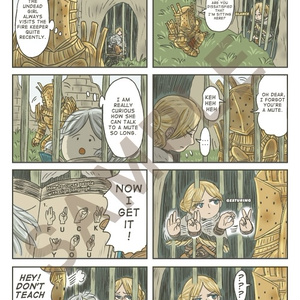【DLver】IT'S NICE TO HAVE NPCs! Dark Souls Four Grid Comic Fanbook