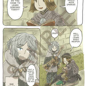 【DLver】IT'S NICE TO HAVE NPCs! Dark Souls Four Grid Comic Fanbook