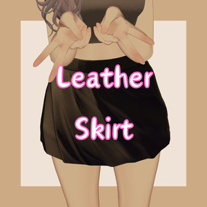 【Free/無料】[森羅] Leather Skirt [MA対応]