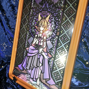 比那名居天子☆東方Project色紙直筆イラスト - ちきたま商店 - BOOTH