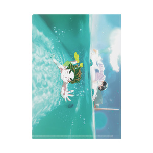 水中クリアファイル