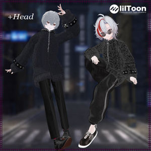 【７アバター対応】FUR_OUTER【VRChat想定・MA対応】【+Head対応】 缩略图 7