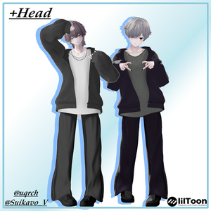 【10アバター対応】Monoline Track Set【VRChat想定・MA対応】 缩略图 4