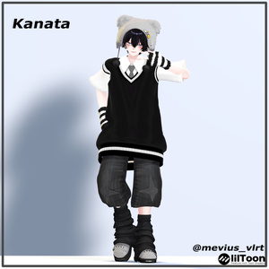 【11アバター対応】FLATPUNK【VRChat想定・MA対応】 缩略图 4