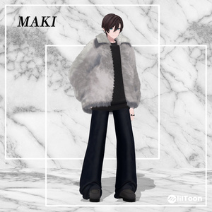 【14アバター対応】Unisex Oversize Fur Outfit【VRChat想定・MA対応】 缩略图 10