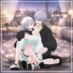 【17アバター対応】 Twin Cozy【VRChat想定・MA対応】 缩略图 6