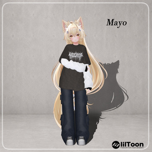 【9アバター対応】Loose Pocket Fit　(lady's)【VRChat想定・MA対応】 缩略图 7