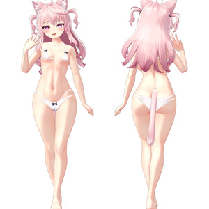 「アズサ」 オリジナル3Dモデル ver1.1 缩略图 4