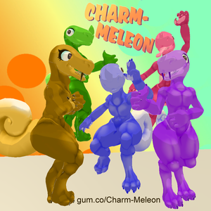 Charm-Meleon Avatar (VRChat SDK3)