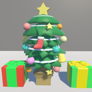 【VRChat】クリスマスツリー