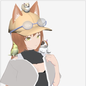 VRChat] glasses [3D model