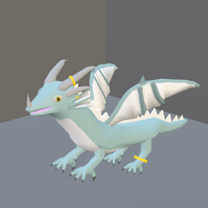 【VRChat】ドラゴン【3Dモデル】