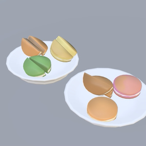 VRChat] Imagawa-yaki (Kaiten-yaki?) (Oobanyaki?) 3D Model