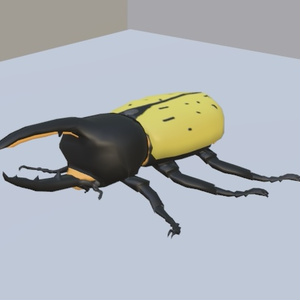 VRChat] Hercules beetle [3D model