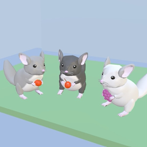 【VRChat】チンチラ【3Dモデル】_102_