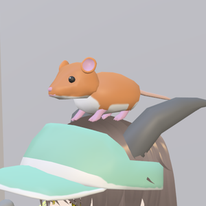 【VRChat】カヤネズミ【3Dモデル】Vo._108_