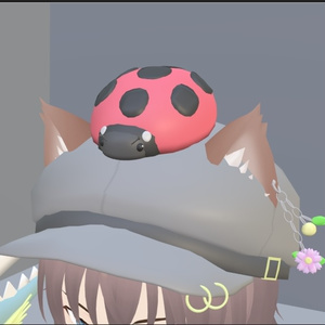 【VRChat】てんとう虫 【3Dモデル】Vo._114_