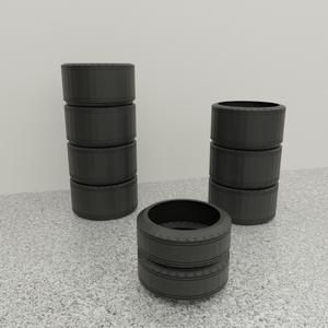 タイヤ（Blenderモデル）