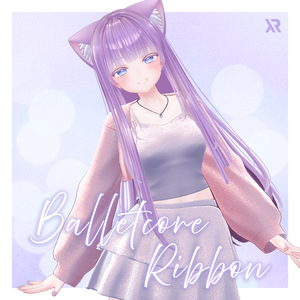 【3Dモデル】Balletcore Ribbon_3 Avatar