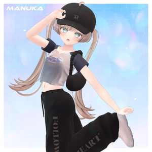 【3Dモデル】Sporty Day_6 Avatar 缩略图 2