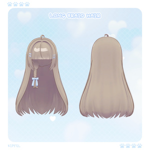 【3Dモデル】Baby Sailor & Braid Hair / キプフェル 缩略图 7