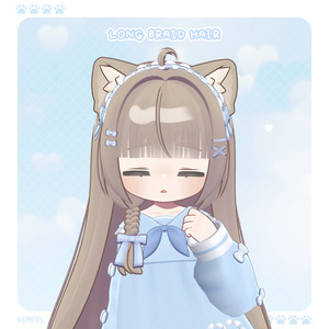 【3Dモデル】Baby Sailor & Braid Hair / キプフェル 缩略图 6