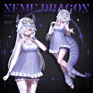 【3Dモデル】Nemu Dragon (8 Avatar) 缩略图 6