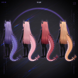 【3Dモデル】Nemu Dragon (8 Avatar) 缩略图 14