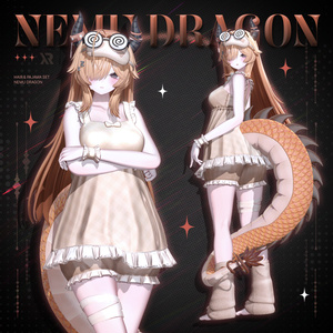 【3Dモデル】Nemu Dragon (8 Avatar) 缩略图 5