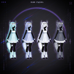 【3Dモデル】Nemu Dragon (8 Avatar) 缩略图 12