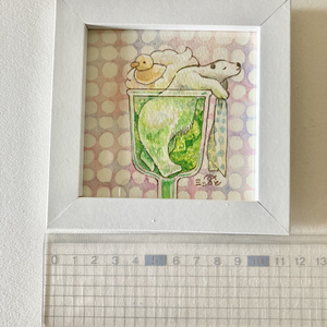 油絵 油彩 油彩画 絵 絵画 【黄色い菜の花畑の一本木】 - arashi1783