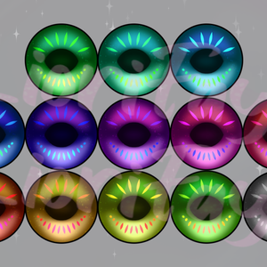 Aquatic Alien Eye Textures