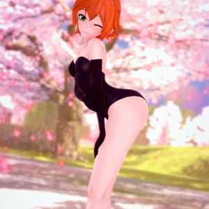 SD: Sakura Bunny Girl Posing
