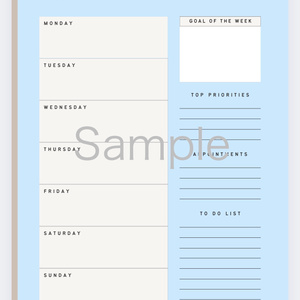 1week diary