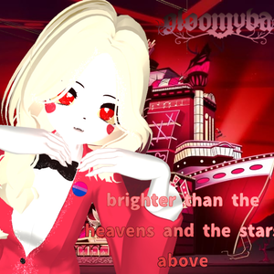 Charlie Hazbin Hotel makeup face texture Manuka