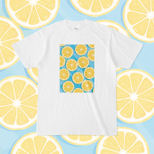 水の上のレモン 男女兼用Tシャツ