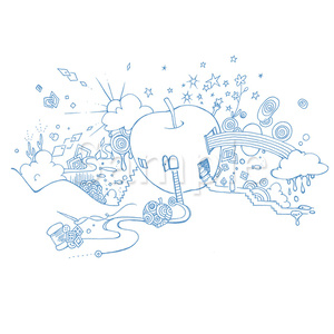 林檎の世界 Ｔシャツ