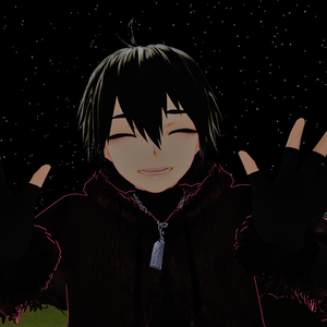【VRoid用】笑顔 Hand Open アニメーション【配布】