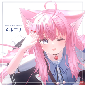 オリジナル3Dモデル「メルニナ」-Mernina-  v1.3