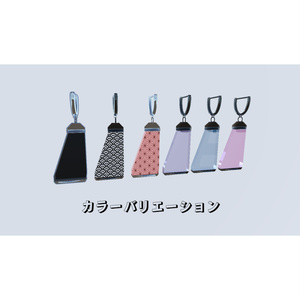 【森羅ちゃん対応】揺れるプレートピアス（vrchat想定） 缩略图 3