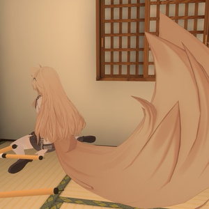 【無料】エクちゃんのでっかいしっぽギミック　+αのおまけ付き
